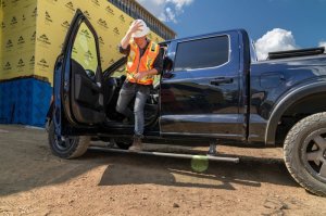 Ford F-150 Running Board - AMP Research - PowerStep Plug N Play - Black - `21-`25 Ford F-150 Running Board - AMP Research - PowerStep Plug N Play - Black - `21-`25